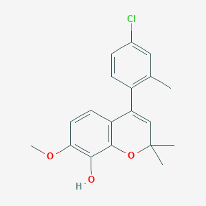 molecular formula C19H19ClO3 B15141347 Neuroinflammatory-IN-3 
