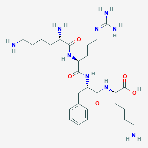 molecular formula C27H47N9O5 B15141366 KRFK CAS No. 162290-78-0