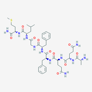 molecular formula C44H65N11O10S B15141634 [DAla4] Substance P (4-11) 