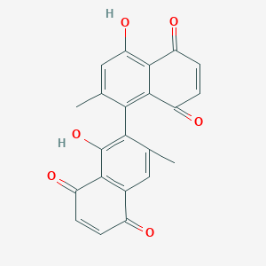 molecular formula C22H14O6 B151420 Isodiospyrin CAS No. 20175-84-2