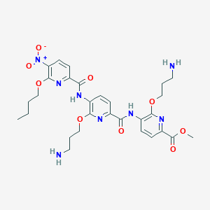 molecular formula C29H36N8O9 B15142071 ADH-6 