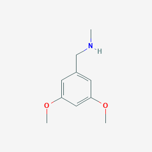molecular formula C10H15NO2 B151421 (3,5-Dimethoxybenzyl)methylamine CAS No. 77775-71-4