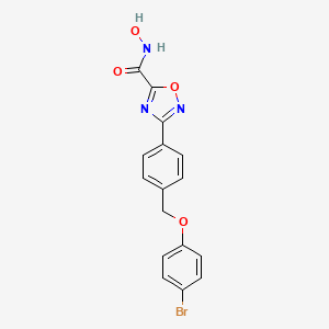 molecular formula C16H12BrN3O4 B15142201 ASM-IN-1 