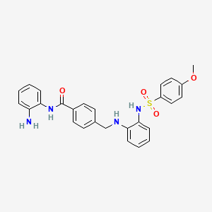 molecular formula C27H26N4O4S B15142235 Hdac-IN-39 