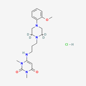 molecular formula C20H30ClN5O3 B15142383 Urapidil-d4 Hydrochloride 