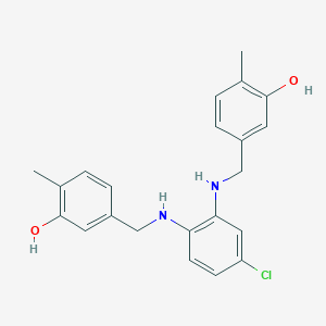 molecular formula C22H23ClN2O2 B15142488 DRB18 