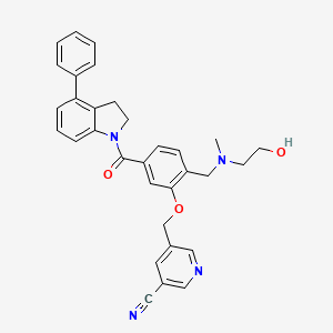 molecular formula C32H30N4O3 B15142604 PD-1/PD-L1-IN-15 