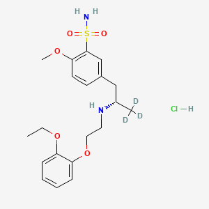 molecular formula C20H29ClN2O5S B15142856 (S)-Tamsulosin-d3 Hydrochloride 