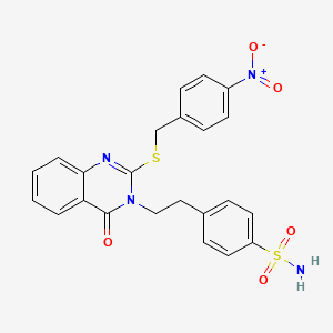 molecular formula C23H20N4O5S2 B15142889 Egfr/her2/cdk9-IN-2 