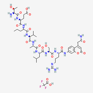 molecular formula C50H76F3N13O17 B15143188 Allo-aca (TFA) 