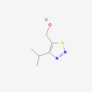 (4-Isopropyl-1,2,3-thiadiazol-5-YL)methanol