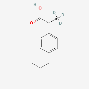 molecular formula C13H18O2 B15143532 (R)-(-)-Ibuprofen-d3 