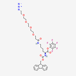 N-Fmoc-N'-(azido-PEG4)-L-Lysine-PFP ester