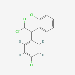 molecular formula C14H10Cl4 B15143589 Mitotane-d4 