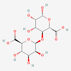 molecular formula C12H18O13 B15143592 D-Dimannuronic acid 