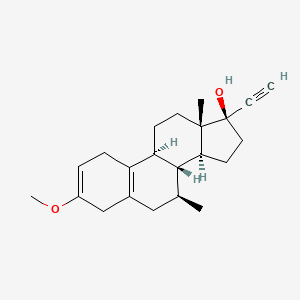 molecular formula C22H30O2 B1514378 2-Dehydro-3-methoxy 7b-Tibolone CAS No. 32297-44-2