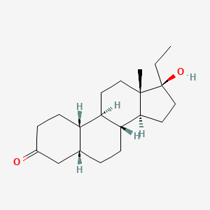 (5R,8R,9R,10S,13S,14S,17S)-17-Ethyl-17-hydroxy-13-methyl-1,2,4,5,6,7,8,9,10,11,12,14,15,16-tetradecahydrocyclopenta[a]phenanthren-3-one