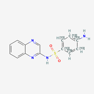 Sulfaquinoxaline-(phenyl-13C6)
