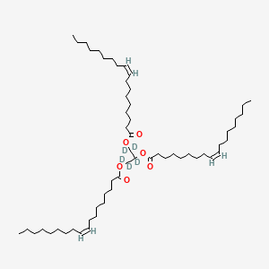 molecular formula C57H104O6 B15143827 Triolein-d5 