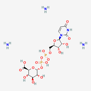 Uridine 5'-diphosphoglucuronic acid triammonium salt