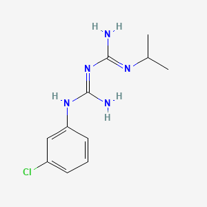 Imidodicarbonimidic diamide, N-(3-chlorophenyl)-N'-(1-methylethyl)-