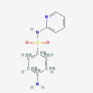 Sulfapyridine-(phenyl-13C6)