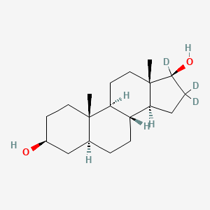molecular formula C19H32O2 B1514397 Androstane-3beta-17beta-diol D3 CAS No. 79037-32-4