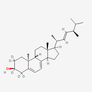 molecular formula C28H44O B15144091 Lumisterol-d5 