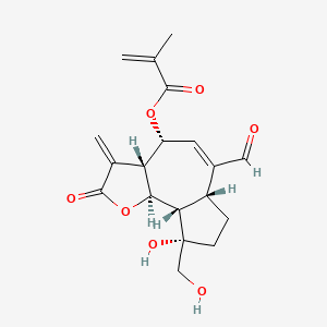molecular formula C19H22O7 B15144227 Glabrescone C 