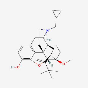 molecular formula C29H39NO3 B1514449 7-Dehydroxy Buprenorphine(Buprenorphine Impurity F) CAS No. 97203-04-8