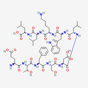 molecular formula C60H90N12O17 B15144632 p53 (17-26) 