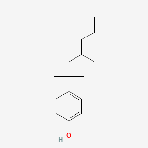 molecular formula C15H24O B1514469 4-(2,4-Dimethylheptan-2-yl)phenol CAS No. 174305-83-0
