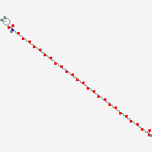 molecular formula C60H115NO28 B15144771 TCO-PEG24-acid 