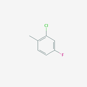 molecular formula C7H6ClF B151448 2-Chloro-4-fluorotoluene CAS No. 452-73-3