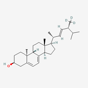 molecular formula C28H44O B15144827 Lumisterol-d3 