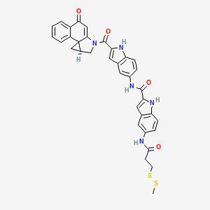 molecular formula C35H29N5O4S2 B15144955 DC10SMe 