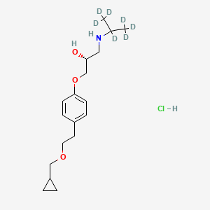 molecular formula C18H30ClNO3 B15144965 (R)-Betaxolol-d7 (hydrochloride) 
