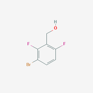 molecular formula C7H5BrF2O B151451 (3-Bromo-2,6-difluorophenyl)methanol CAS No. 438050-05-6