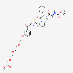 molecular formula C39H56N4O11S B15145428 cIAP1 Ligand-Linker Conjugates 3 