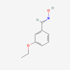 molecular formula C9H11NO2 B15145654 N-[(3-Ethoxyphenyl)methylidene]hydroxylamine CAS No. 90943-37-6