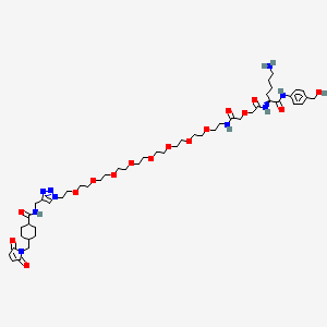 molecular formula C50H79N9O16 B15145667 BCL2A1 Human Pre-designed siRNA Set A 