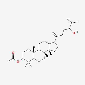 molecular formula C32H52O3 B15145825 Dammara-20,25-diene-3,24-diol,3-acetate,(3beta)- 