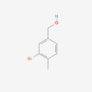 molecular formula C8H9BrO B151461 (3-溴-4-甲基苯基)甲醇 CAS No. 68120-35-4