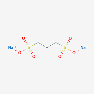 molecular formula C3H6Na2O6S2 B15146340 Eprodisate (disodium) 