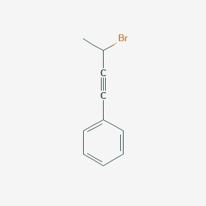 molecular formula C10H9Br B15146391 (3-Bromobut-1-yn-1-yl)benzene CAS No. 27975-80-0