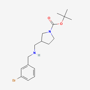 molecular formula C17H25BrN2O2 B15146683 1-Boc-3-[(3-bromobenzyl-amino)-methyl]-pyrrolidine CAS No. 887590-81-0