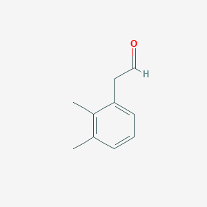 molecular formula C10H12O B15146895 2-(2,3-Dimethylphenyl)acetaldehyde CAS No. 433230-59-2