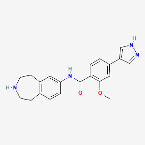 molecular formula C21H22N4O2 B1514692 MELK-T1 