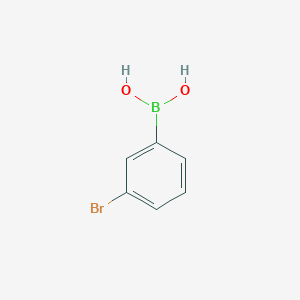 molecular formula C6H6BBrO2 B151470 3-Bromophenylboronic acid CAS No. 89598-96-9