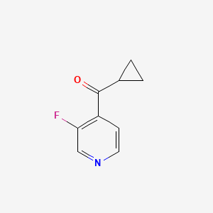 Cyclopropyl(3-fluoropyridin-4-yl)methanone